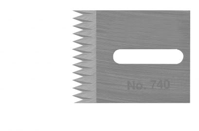 Lemmet tandmes Einnut No. 740